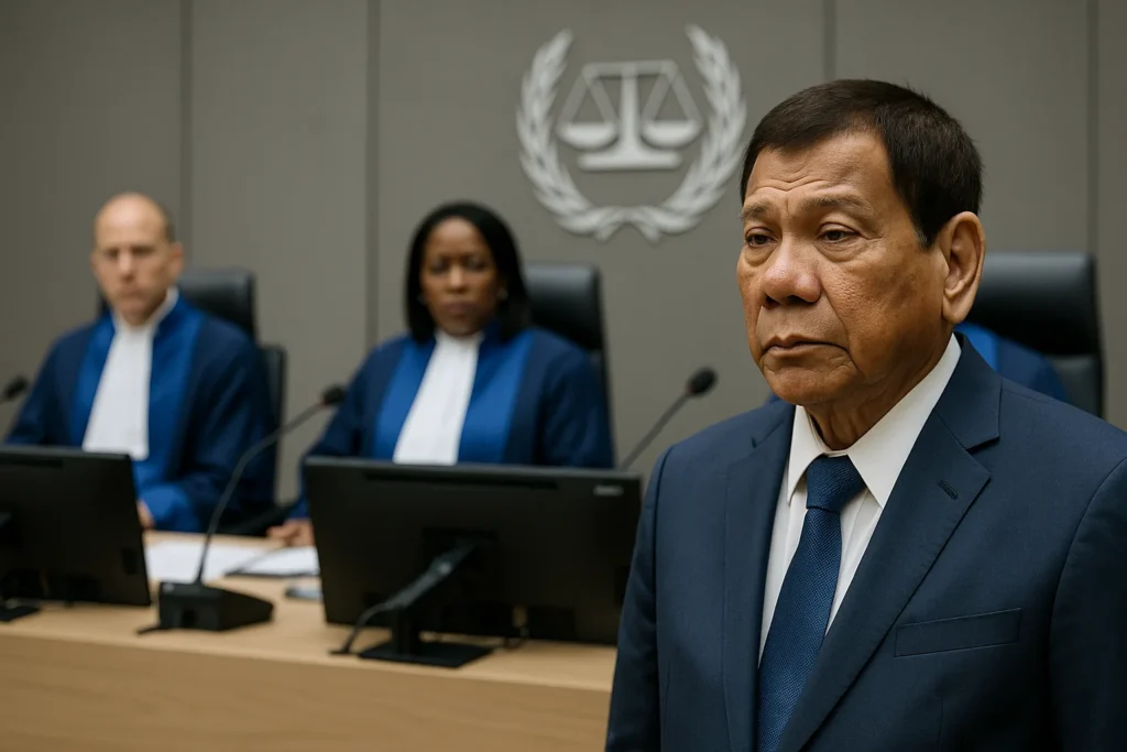 Duterte rinviato a giudizio dalla Corte Penale Internazionale per crimini contro l'umanità